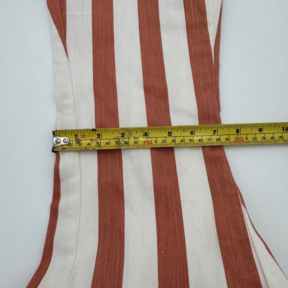 SZ L Wisteria Lane Striped Flare Jeans - Picture 5 of 7